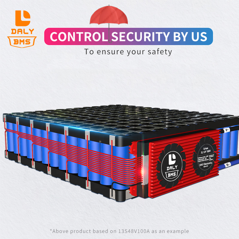 16s bms 48v 150a uart akku with 150Ah balancer lifepo4 liion battery mangemeant system pcba board manufacture life04 BMS - image 3