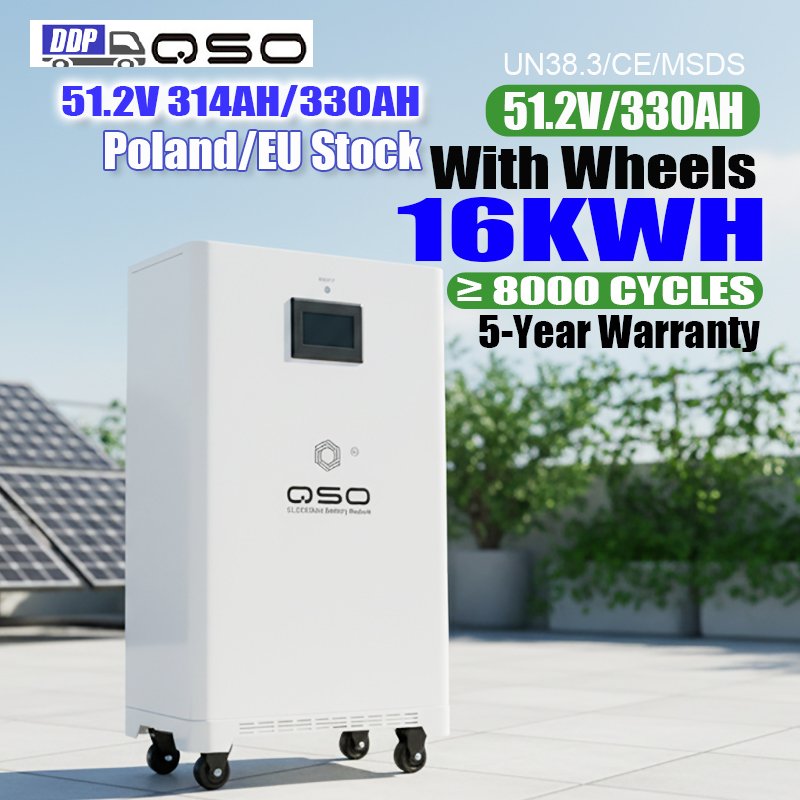 16Kw 48V Lifepo4 Battery Pack Batteria Al Litio Da 15 kwh Magazyn Energi 15kw 17Kw 4nrgy 16Kwh 51.2V 314Ah Batteriespeicher Akku