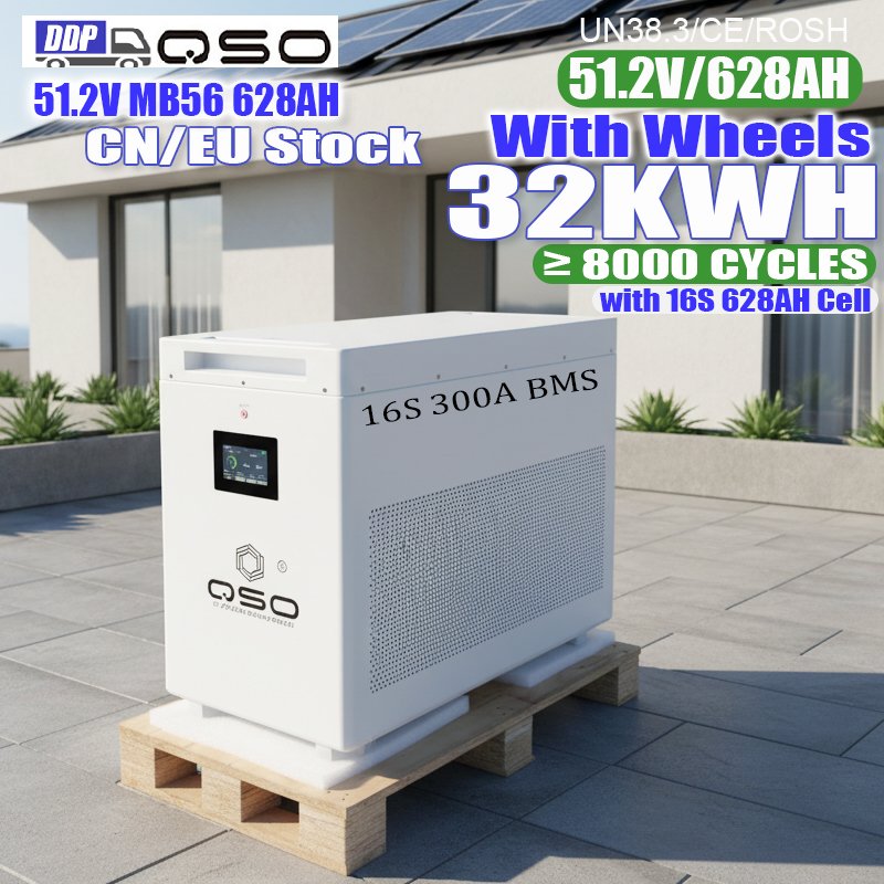 DDP Eu Stock 32kWh 2 Better ESS 32 Kwh Magazyn Energi 32 kw Do Fotowoltaika Off-Grid Solar Home Storage 48V LiFePO4 Battery Pack