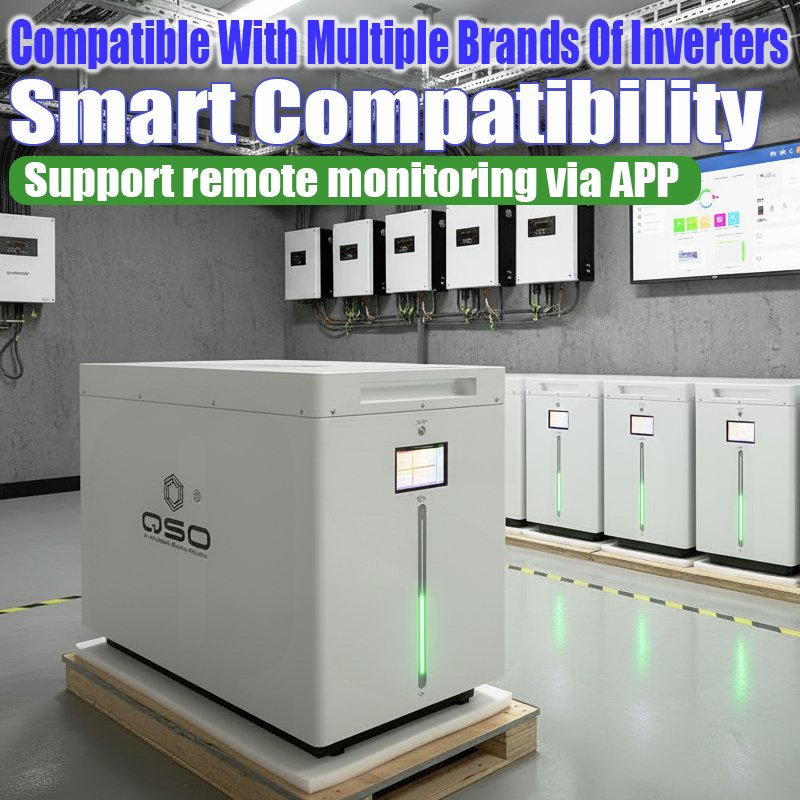 QSO DDP Eu Stock 51.2V628Ah 32Kw 30 32 KWH Batteriespeicher 30Kw 4energy Pl Lfp Betteress 32kwh 2 30Kwh 48V Lithium Battery Pack - image 5