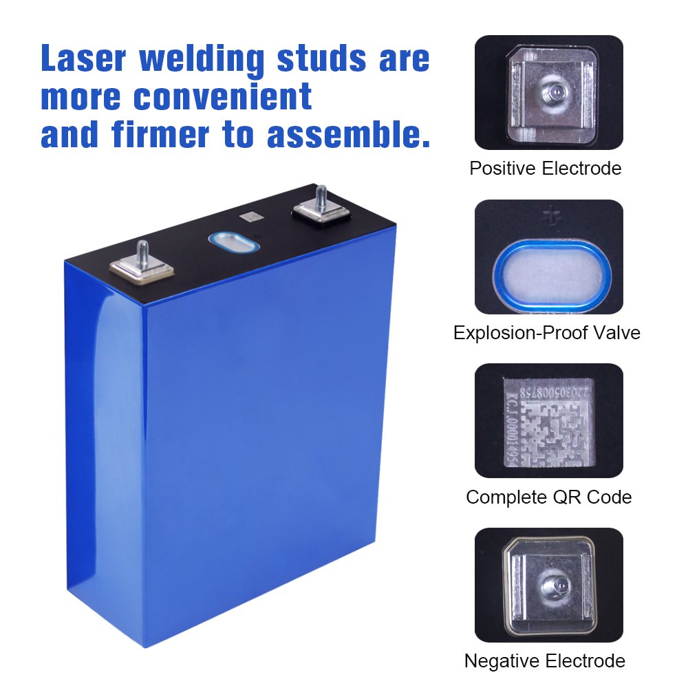 QSO Lifepo4 Lithium Ion Prismatic Lifepo4 280I 280 Ah REPT 280ah 3.2v Lfp Lithium-ion Lifep4 Battery Cells Lf280n Lf280ah - image 3