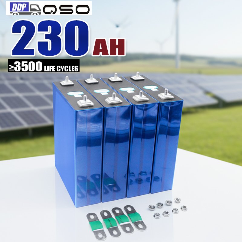 QSO Lifepo4 230Ah 3.2V 200 228 230 Ah 228Ah Catl/Calb/Rept/Eve230ah 200AH 3.2V230Ah 240AH Lifepo4 Lifpo 4 Lithium Battery Cell
