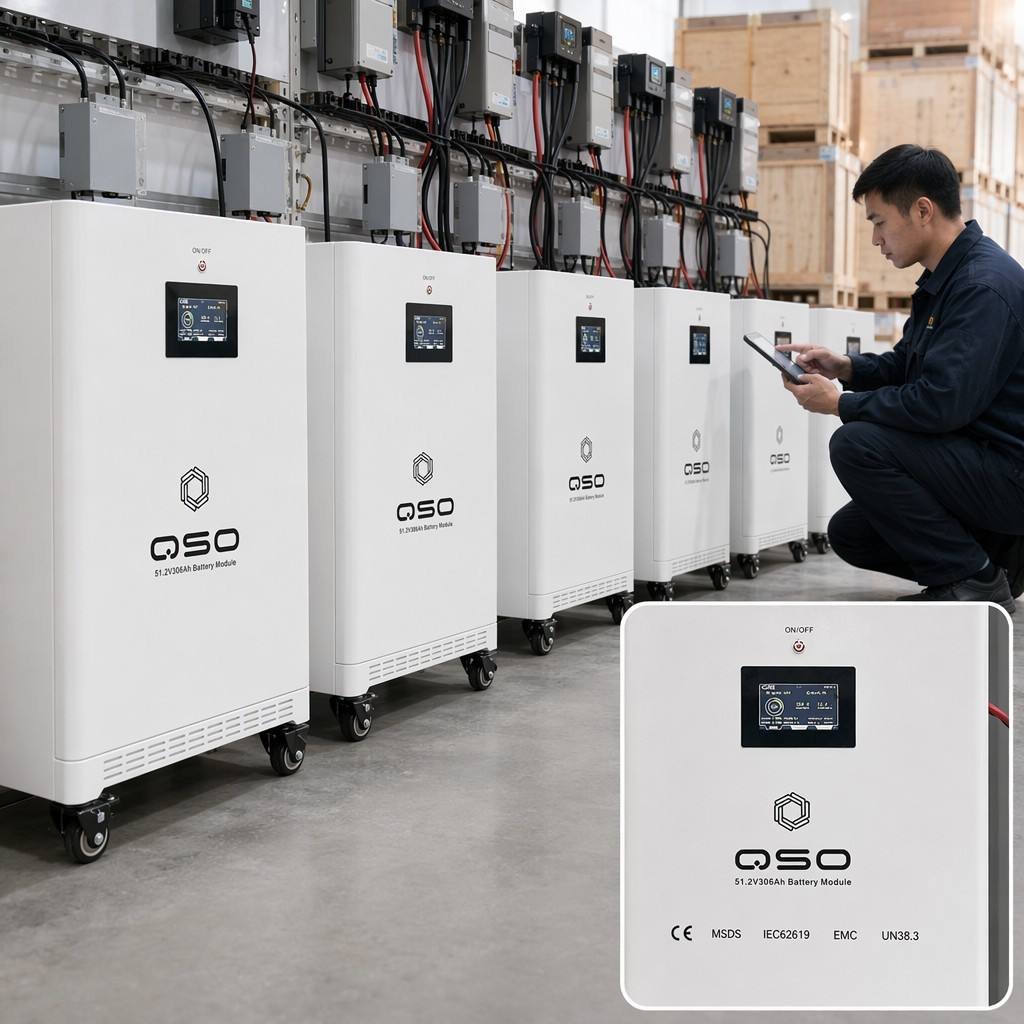 Vanessa DIY Baterias LiFePO4 Pack 16KWH 51.2V 314Ah 300Ah 15Kw 16 15 Kwh 15Kwh Home Energy Storage Paquete De 48V Lithium Akku - image 4