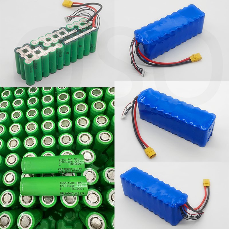 QSO 21700 5000Mah 50S 22.2V 25000mAh Inr21700-50e 20000mah 32140 Lifepo4 6000 14500 Ncm Cell 3.7V Lithium Battery Pack for Robot - image 3