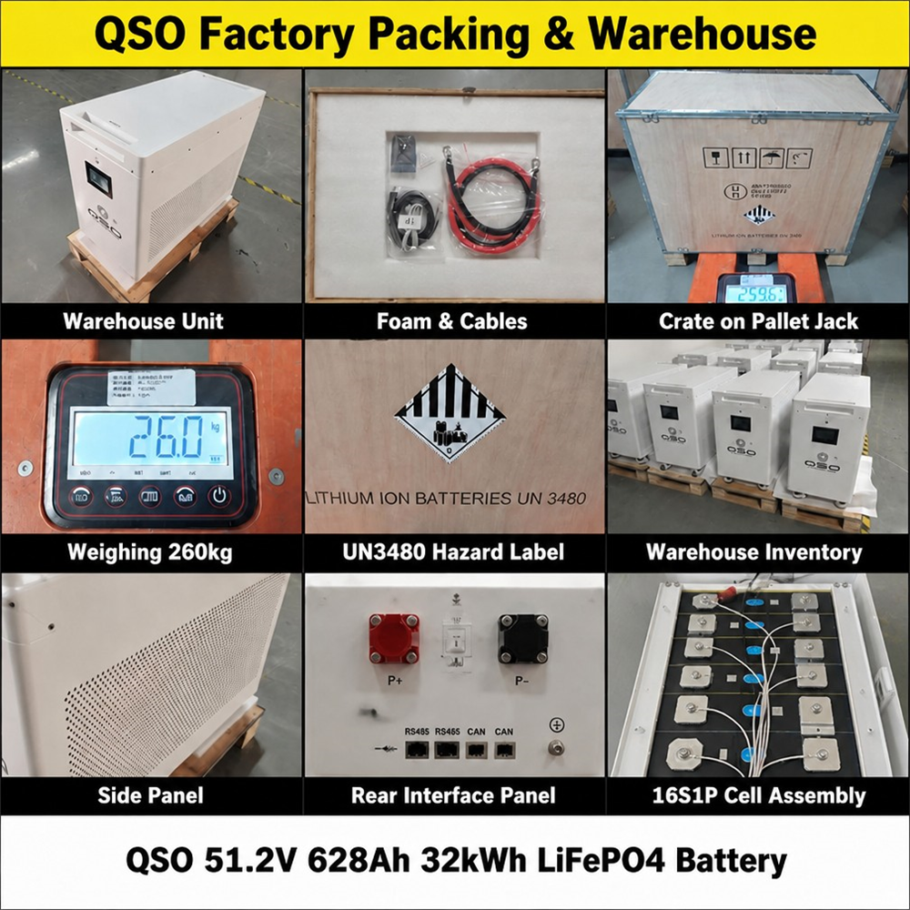 Eu Stock 32kwh 64Kwh 30Kwh 64 32 kwh KW 30Kw Bateria De Armazenamento Energia Solar Stapelspeicher 48V Lithium Ion Battery Pack - image 5