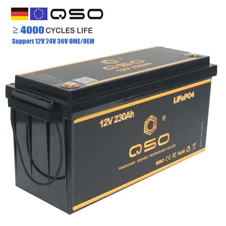 2024 China Supplier 12V 24V 100Ah 200Ah 300Ah 400Ah Lipofe4 12.8V Life Po4 Lithium Batteries With Bms for Energy Solar System