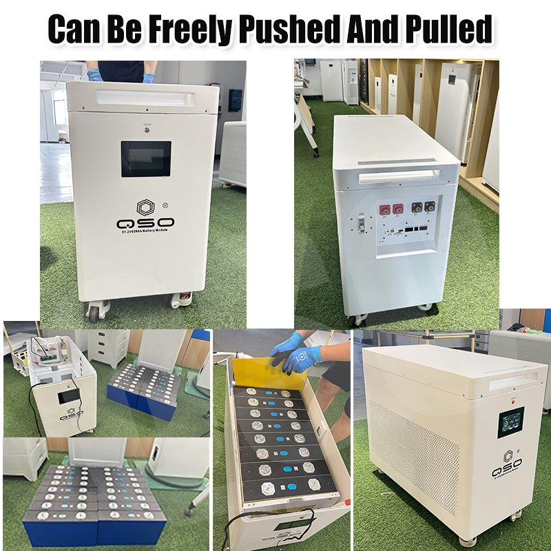 QSO Empty 16S MB56 Diy Box Kit Hektary Offgrid 32 Kwh 32Kwh 48V 560Ah 320Ah 512 V 51.2V MB56 628Ah Lifepo4 Cell Diy Battery Case - image 3