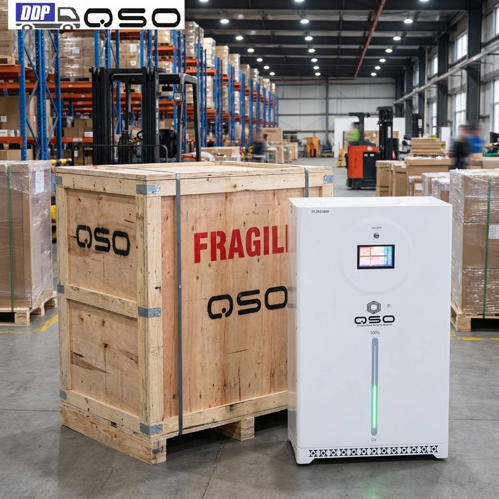 QSO DDP Poland Eu Stock 16Kw 48V Lifepo4 Battery Pack Akku 51.2V 314AH 300Ah De 16 KWH Kw 4nrgy 16Kwh Solar Home Energy Storage - image 6