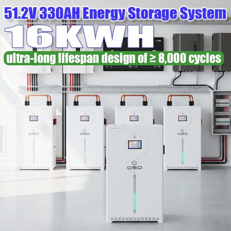 QSO 16kwh 4nrgy Pl-eu 51.2V 314Ah 300AH Lipo4 Akku 15 16 KWH KW Au Solar Batteria Pacco Litio 48V Lifepo4 Lithium Battery Pack - image 2