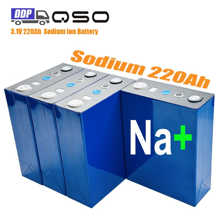 Qishou 4000 Cycle Sodium Ion Battery Zelle 3.1V210Ah 3V 3.1V 210Ah 200 220 Ah Prismatic Catl Na Sib Natrium-Ionen-Batterie Akku
