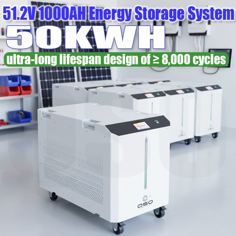 QSO Batterie Au Lithium 50Kwh 40 48 100 50 KWH KW Thuis Accu 40KWH Thuisaccu 45KWH 48KWH Speicher Solar 48V Lifepo4 Battery Pack - image 2
