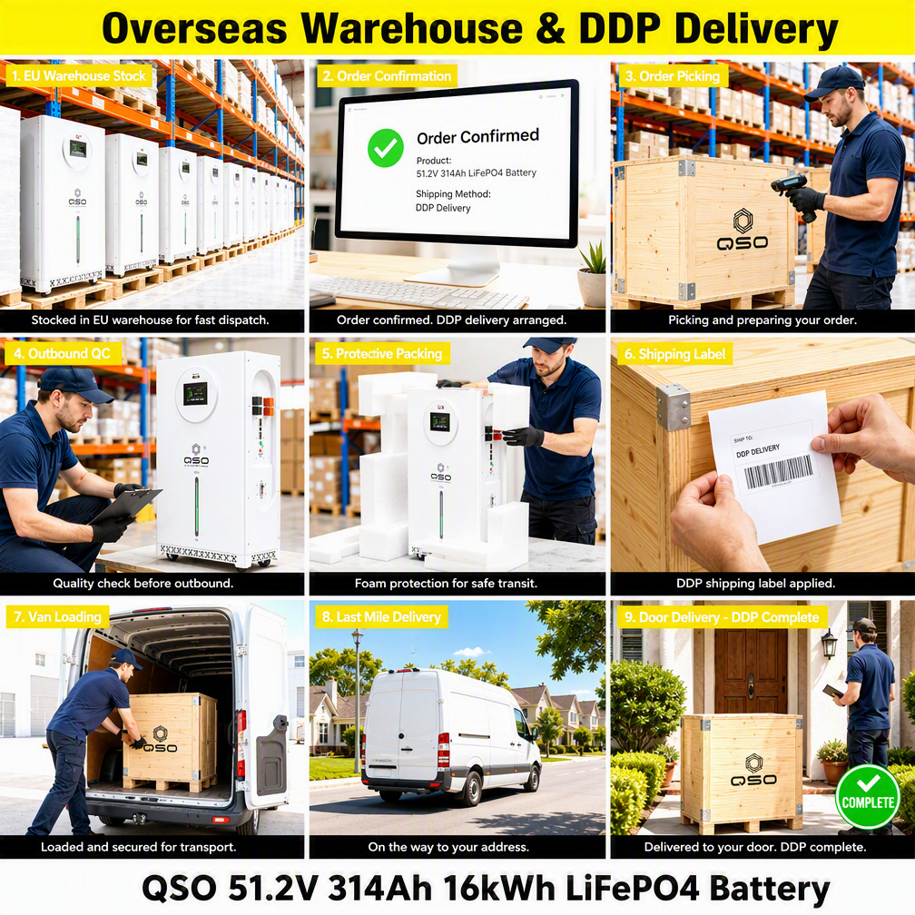 QSO 16Kwh 51.2V 300AH 314AH Sjy Ukraine 15 16 Kwh KW Kwt 15Kw 20Kwh Hithium Solarspeicher 15kwh 48V Lifepo4 Lithium Battery Pack - image 5