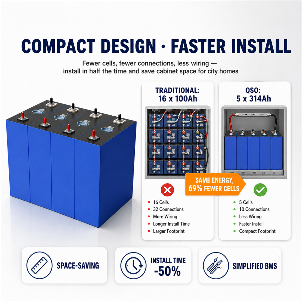 Poland Eu Stock REPT 314Ah Lifepo4 324AH 320AH 628AH 314 340 345 AH 392 315AH 392Ah 3.2V Lager Calb/345Ah Lithium Battery Cell - image 4