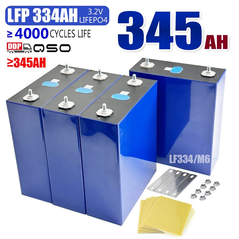 Qishou LF334 334AH Lifepo4 Battery 345Ah Celda Eu 334 360 Ah 3.2V/Eve334/Mb30 306Ah 350Ah 360AH Prismat Lithium Ion Battery Cell