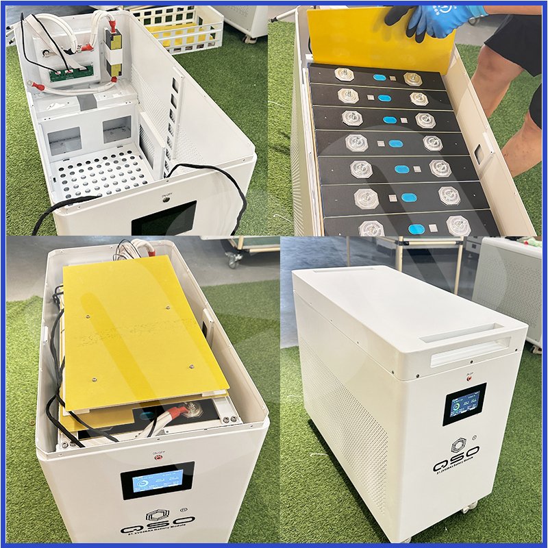 QSO 48V Mb56 Diy Box Kit Evemb56 16S 560 628 1175 Ah 280Ah 314Ah Hithium 1175AH 560Ah 628Ah 51.2V Empty Lifepo4 Battery Box Case