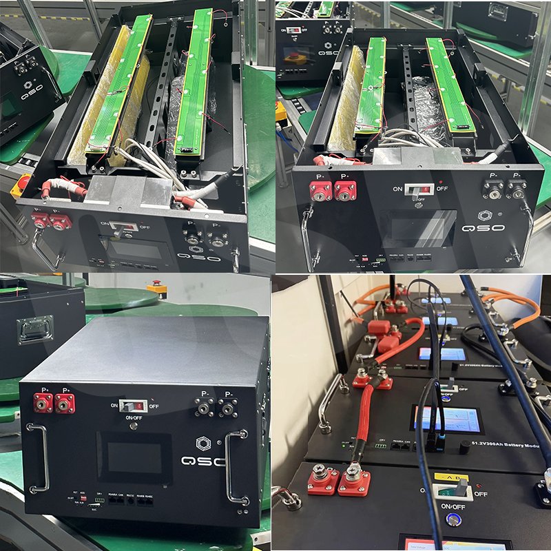 Empty 48V 280 Diy Kit With 16S 200A Bms Batteriekasten 51.2V 280Ah 314 340 AH 314AH 340AH Vertical Lithium Battery Box Case Rack - image 4
