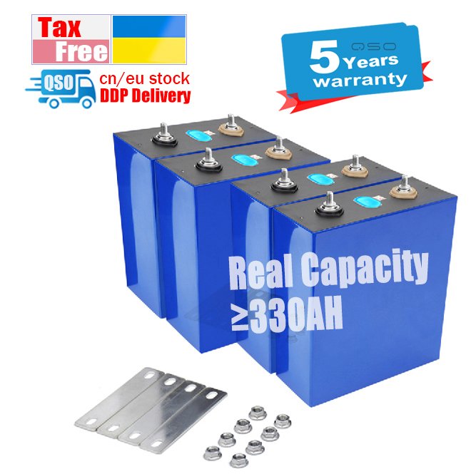 QSO DDP Ukraine Poland Eu Stock 3.2V 100Ah 105Ah 314Ah 320Ah 280Ah LFP314 314 Ah Sjy Lifepo4 Battery Cell Ue European Warehouse