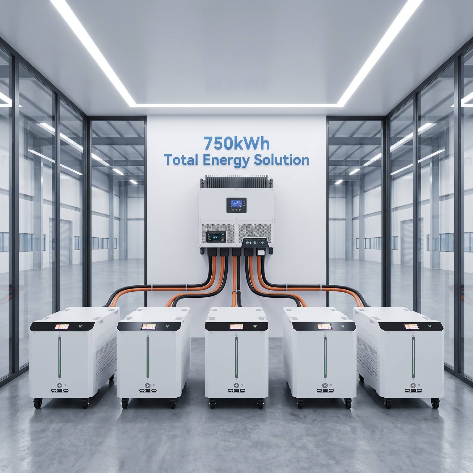Complet Batterie Au Lithium 50kwh Stromspeicher 100Kw 48Kwh 100Kwh All in One 48 50 100 300 Kw Kwh Strom Speicher Solar Systems - image 5