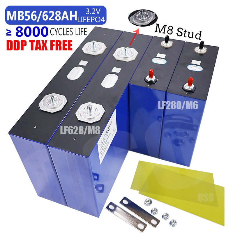 QSO 2026 Trending Product Mb56 Lifepo4 LF560K BM56 MB65 560AH 680Ah Grade a 3.2V Evemb56 Mb56 628Ah Lifepo4 Battery 660Ah Cell