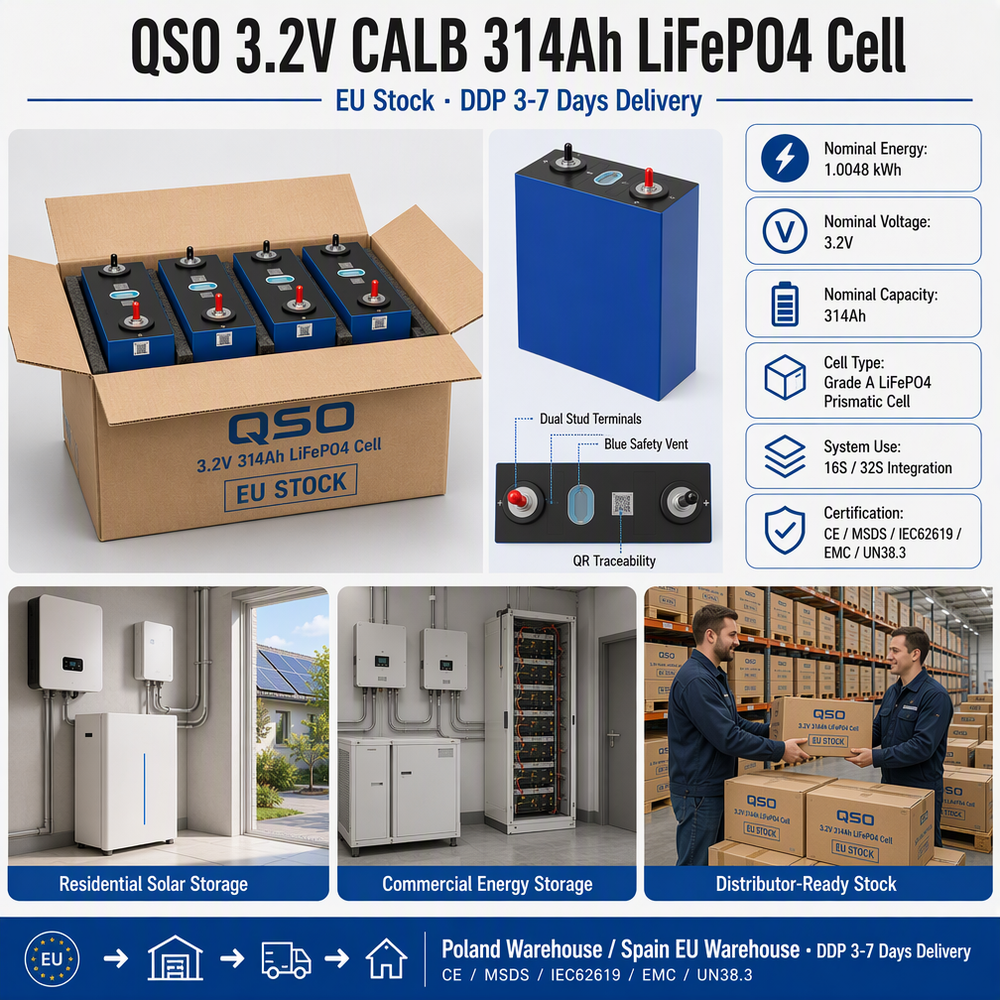 Poland Europa Calb 314ah Lifepo4 315Ah 330Ah Celda Lfp 280 330 315 314 Ah 3.2V Lithium Battery Cell HEKTARY OFF GRID TV Offgrid - image 2