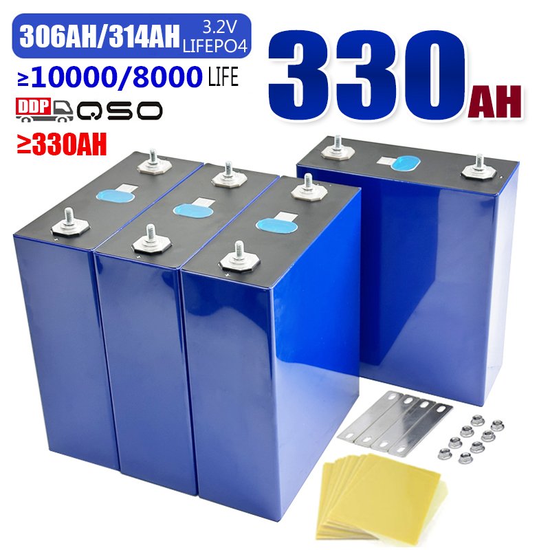 QSO Celda LiFePO4 MB31 314Ah 330Ah De Lithium-iron-phosphate-battery 3.2V Evemb31 MB32 314Ah Lithium Iron Phosphate Battery Cell