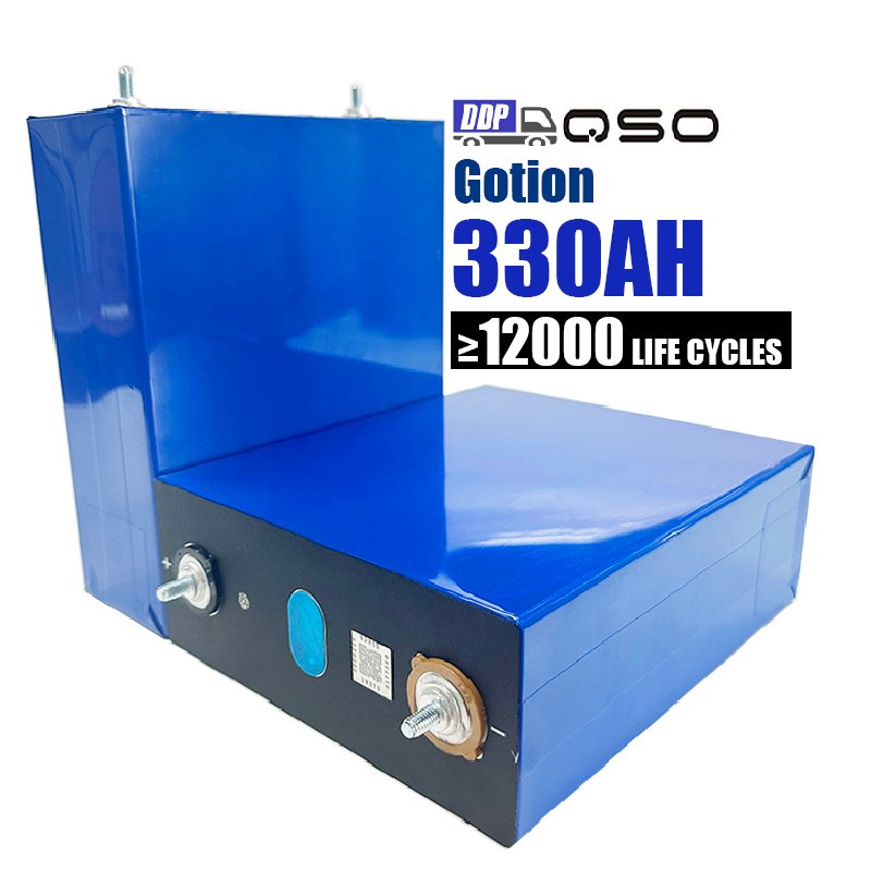 QSO DDP Poland Marko Tested Gotion 314Ah Lifepo4 Battery 3.2V 340Ah Cellule Prismatique 12000 CYCLE HEKTARY OFF GRID TV Offgrid