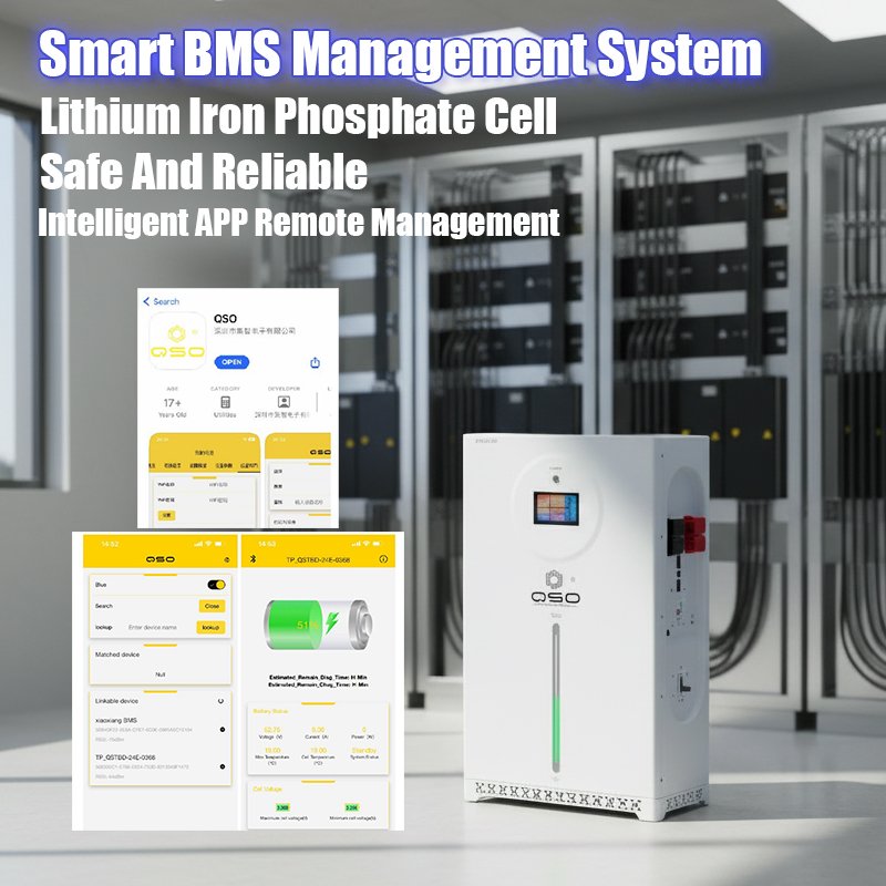 QSO 4nrgy Pl 16kwh All in One ESS 51.2V 314AH Magazyn Energi 15Kw Hektary Ofgrid Off Grid 15kwh Solar 48V Lifepo4 Battery Pack - image 5