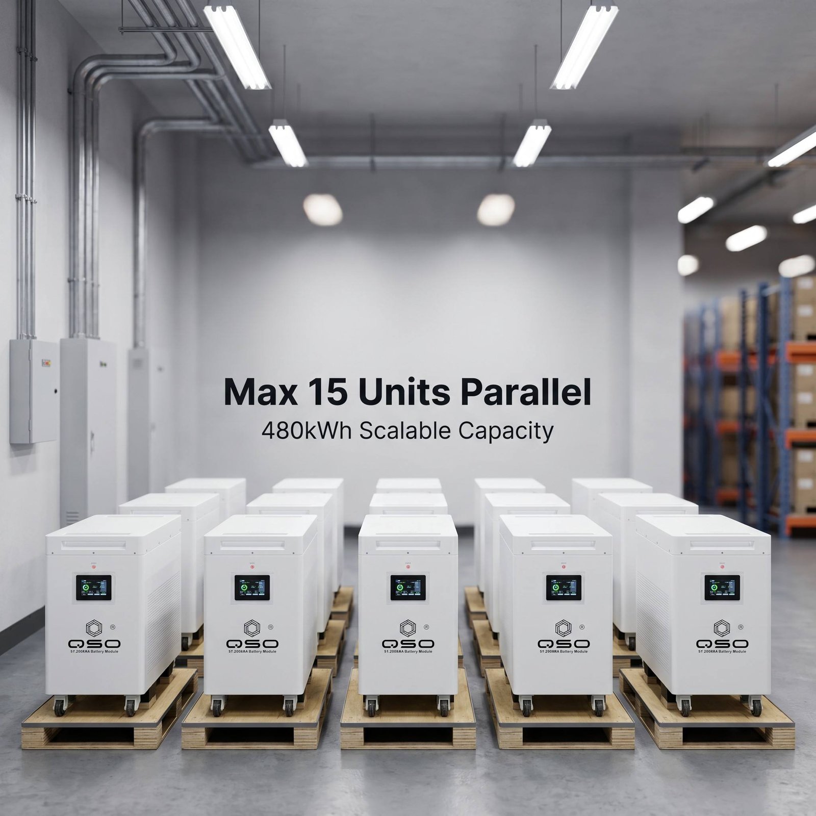 Eu 4nrgy 32kwh Bateria Magazyn Energii 30kwh All in One 51.2V 628AH 64Kwh 4energy.pl 4energy Pl 48V Lifepo4 Lithium Battery Pack - image 5