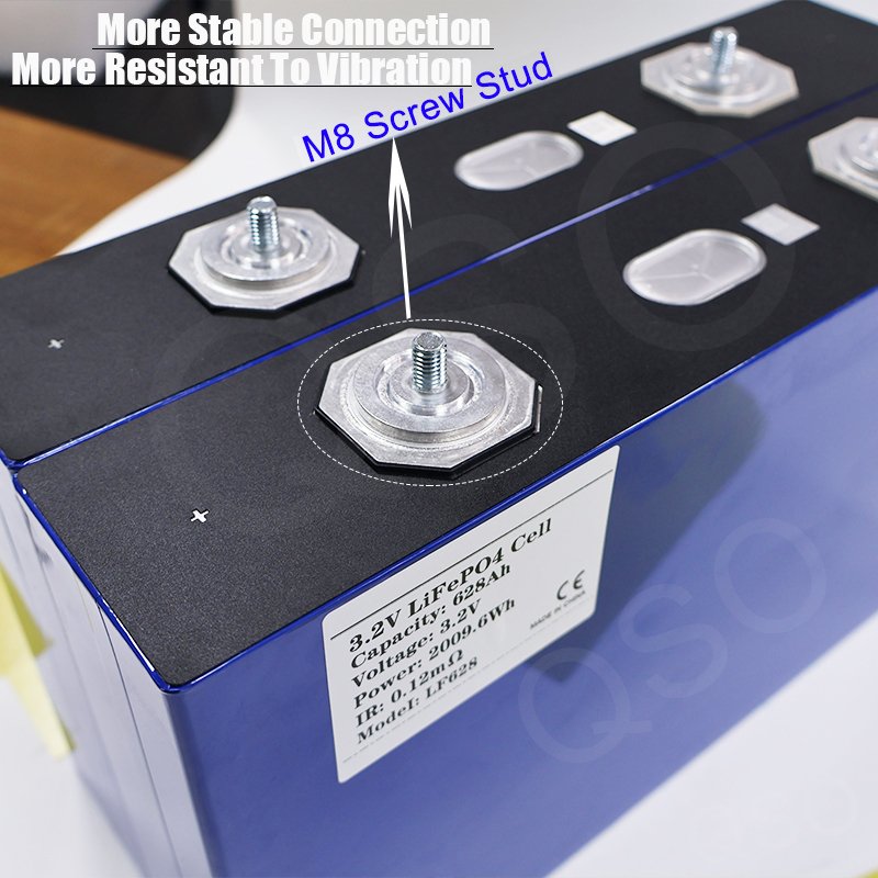 MB56 3.2V 628Ah Grade a LiFePO4 8000-Cycle Battery Cell for Energy Storage Solar System & DIY Battery - image 4