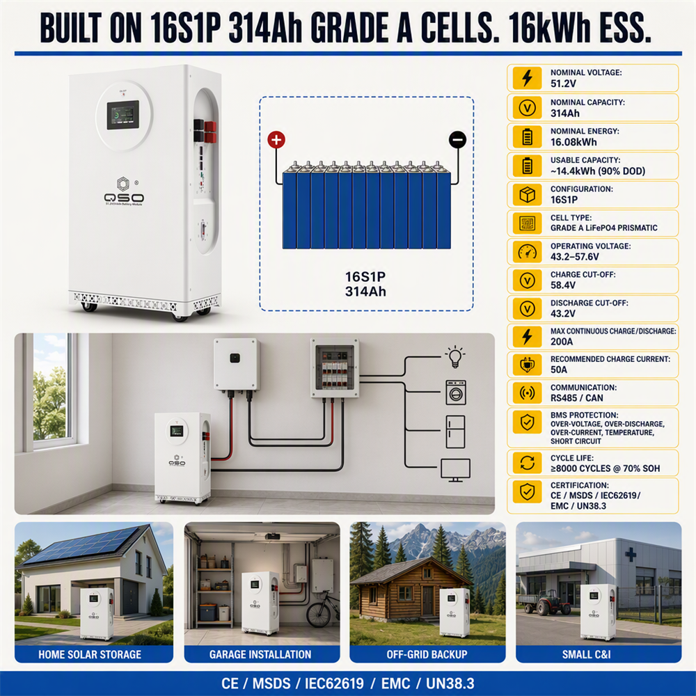 2027 Trend Product Eu Stock 16Kwh 48V 51.2V Lifepo4 Battery Pack 17.5Kw Magazyn Energii 15kw Hektary off Grid Bateria De Litio - image 2