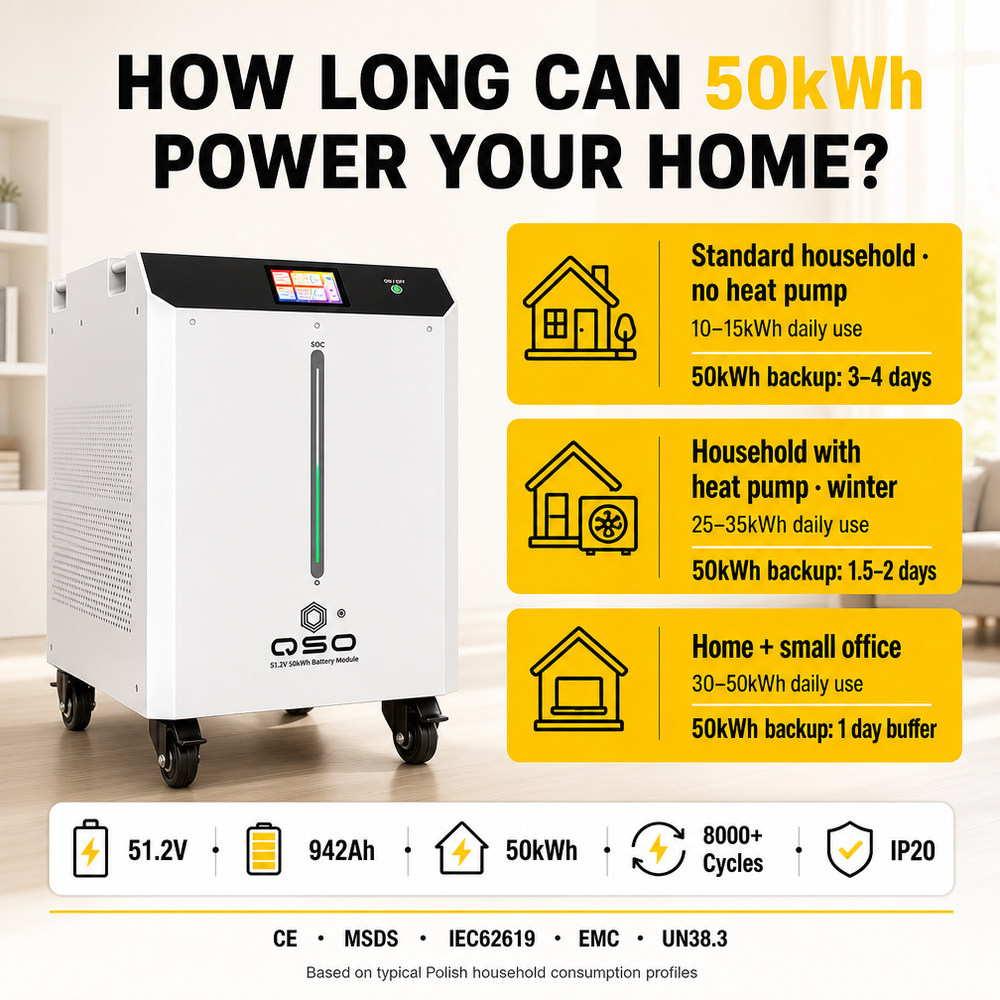 Poland DDP New 2027 Trend Product 50kWh Lithiumbatterie Au Lithium Storage System 40-50kwh 100KWH 48V 51.2V LiFePO4 Battery Pack - image 2